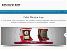 Tablet Screenshot of akdenizplaket.net